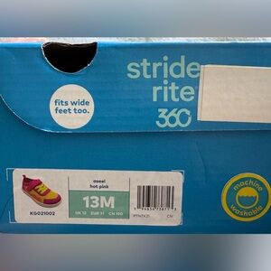 Stride Rite 360 Hot Pink Shoes. New in box.